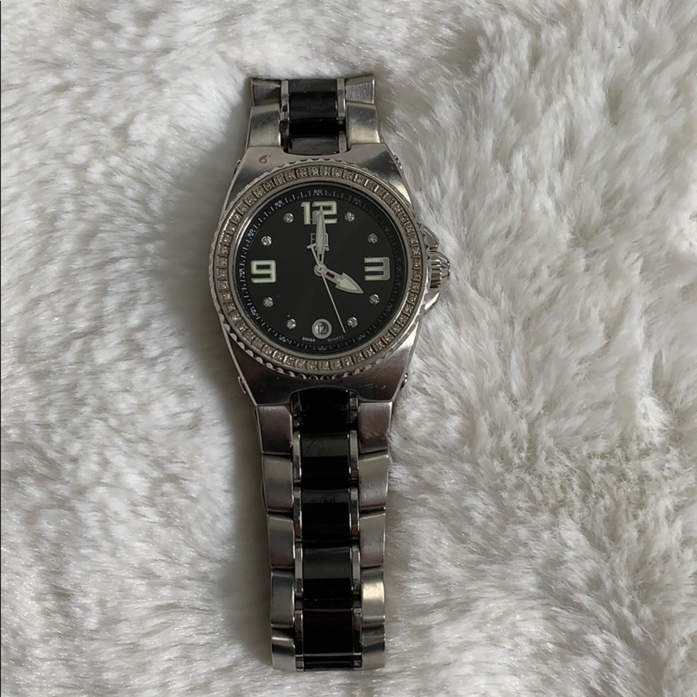 Esq by Movado “Bali” Stainless steel and Ceramic